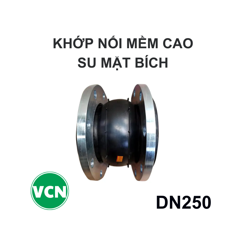 Khớp nối mềm cao su DN250 mặt bích