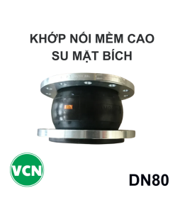 Khớp nối mềm cao su DN80 mặt bích