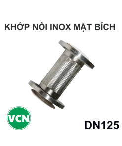 Khớp nối mềm inox DN125 mặt bích