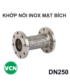 Khớp nối mềm inox DN250 mặt bích