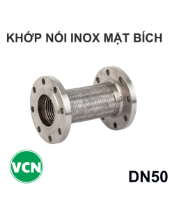Khớp nối mềm inox DN50 mặt bích