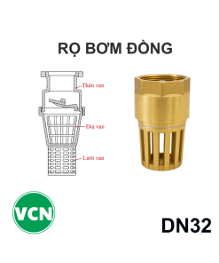 Rọ bơm đồng DN32