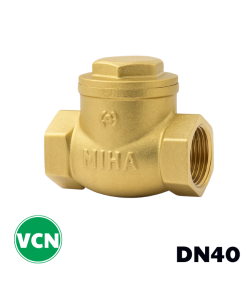 Van 1 chiều đồng lá lật DN40