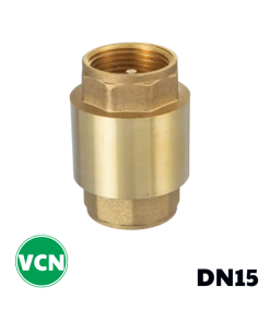 Van 1 chiều đồng lò xo DN15
