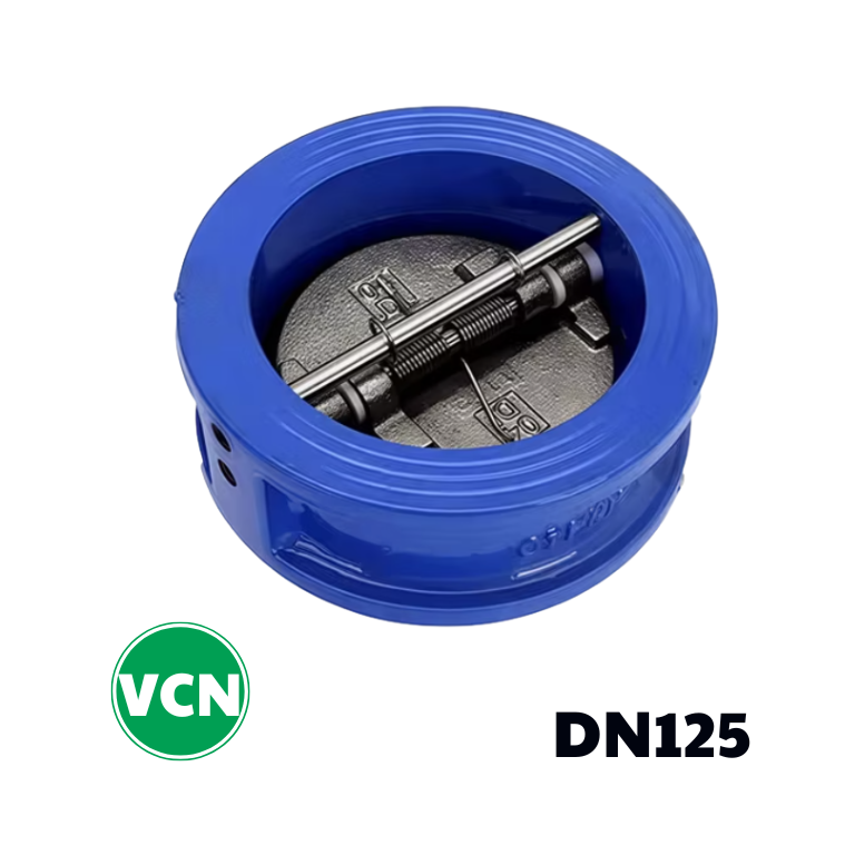 Van 1 chiều gang cánh bướm DN125