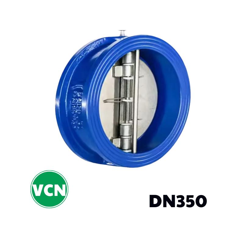 Van 1 chiều gang cánh bướm DN350