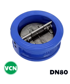 Van 1 chiều gang cánh bướm DN80