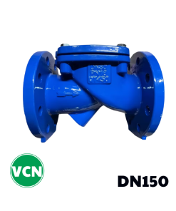 Van 1 chiều gang lá lật DN150