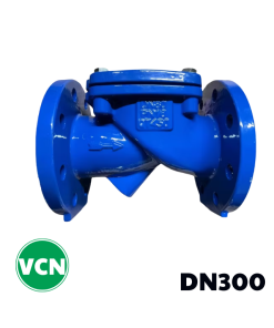 Van 1 chiều gang lá lật DN300