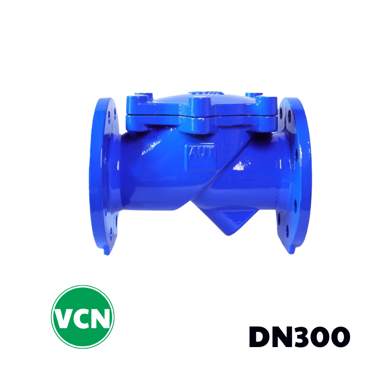 Van 1 chiều gang lá lật DN300