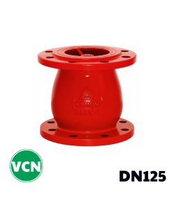 Van 1 chiều gang lò xo DN125