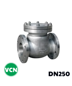 Van 1 chiều lá lật inox mặt bích DN250