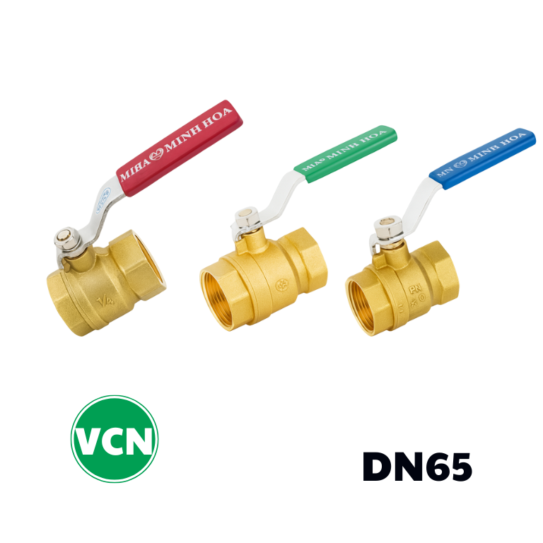 Van bi đồng tay gạt DN65