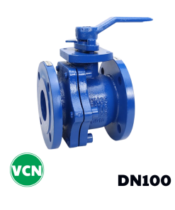Van bi gang mặt bích DN100