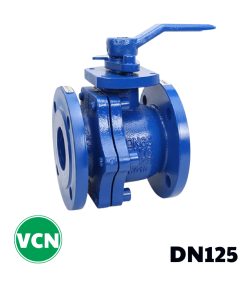 Van bi gang mặt bích DN125