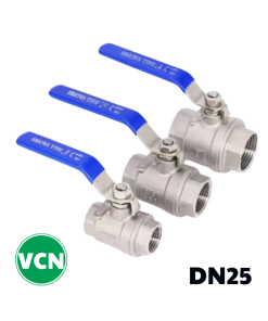 Van bi tay gạt inox DN25