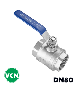 Van bi tay gạt inox DN80