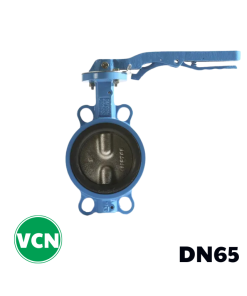 Van bướm gang tay gạt DN65