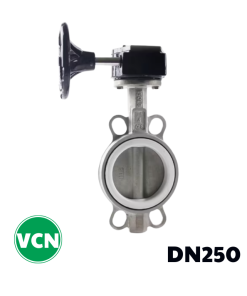 Van bướm inox tay quay DN250
