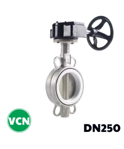 Van bướm inox tay quay DN250