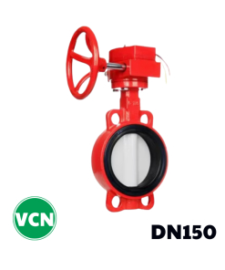 Van bướm tín hiệu điện DN150