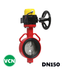 Van bướm tín hiệu điện DN150