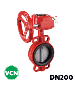 Van bướm tín hiệu điện DN200