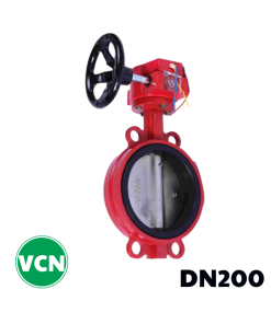 Van bướm tín hiệu điện DN200