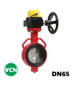 Van bướm tín hiệu điện DN65