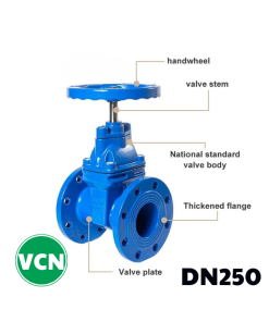 Van cổng gang ty chìm DN250