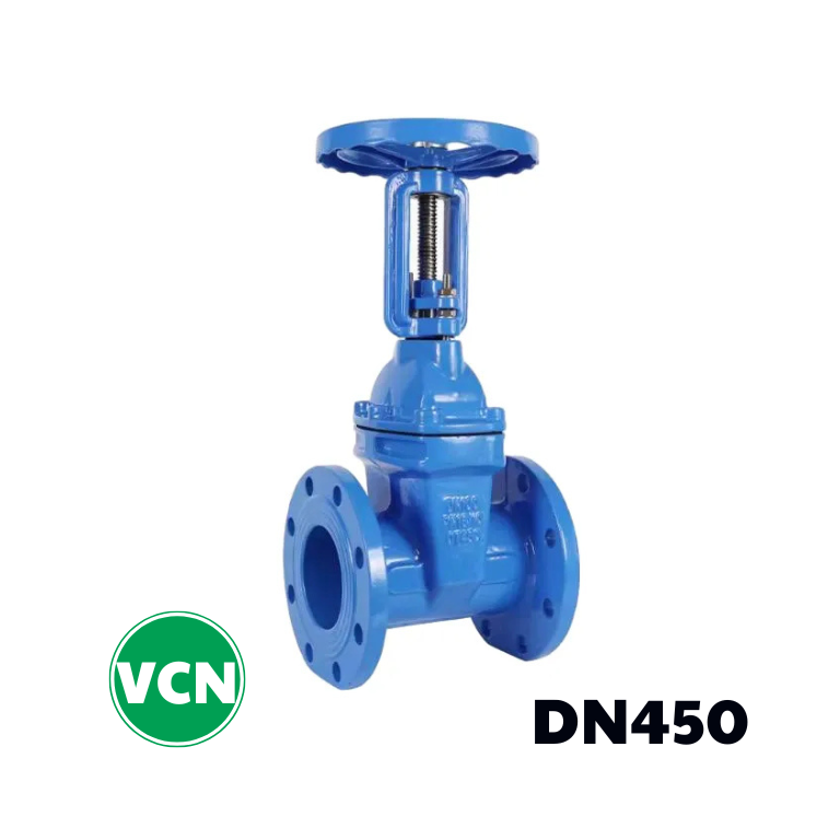 Van cổng gang ty nổi DN450