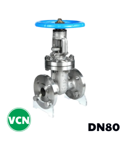 Van cổng inox mặt bích DN80