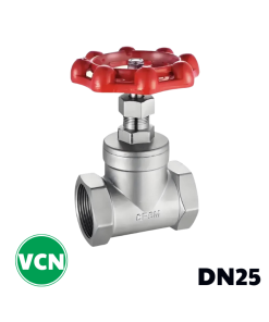 Van cổng inox nối ren DN25