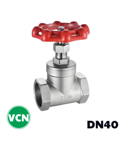 Van cổng inox nối ren DN40