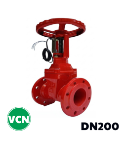 Van cổng tín hiệu điện DN200