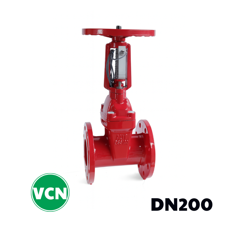 Van cổng tín hiệu điện DN200