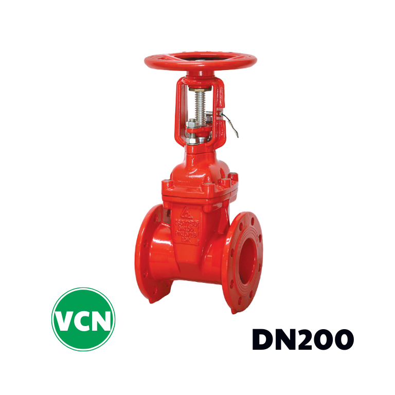 Van cổng tín hiệu điện DN200
