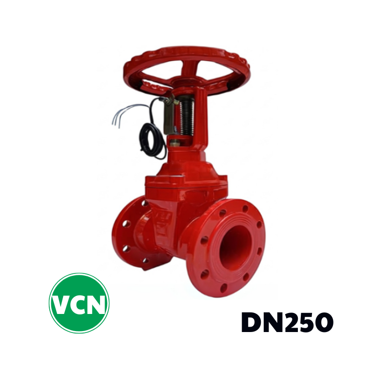 Van cổng tín hiệu điện DN250
