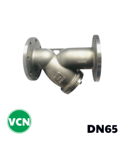 Y lọc inox nối bích DN65