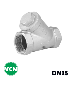 Y lọc inox nối ren DN15