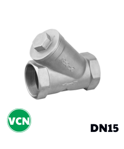 Y lọc inox nối ren DN15