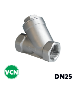 Y lọc inox nối ren DN25
