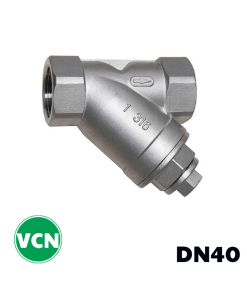 Y lọc inox nối ren DN40