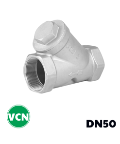 Y lọc inox nối ren DN50