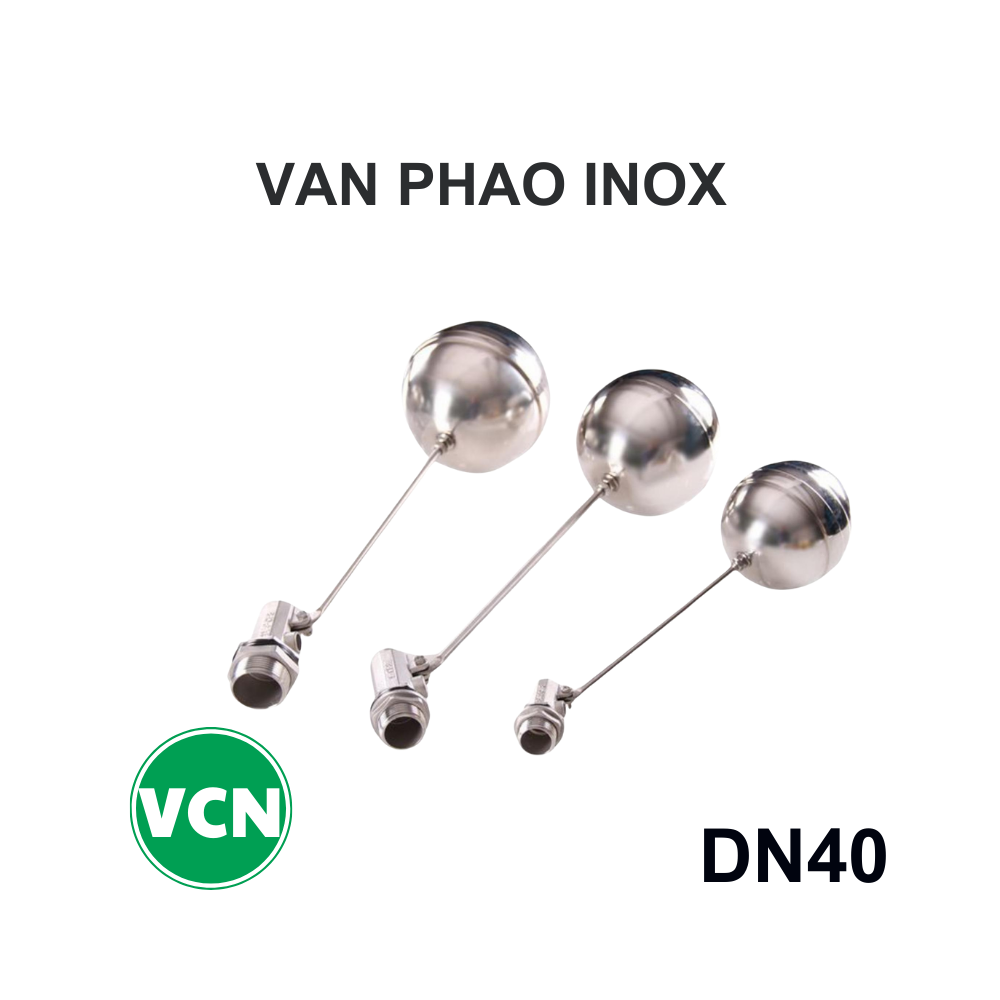 Phao cơ inox DN40