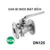 Van bi inox mặt bích DN125