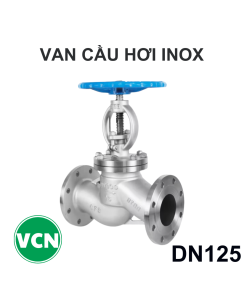 Van cầu hơi inox nối bích DN125