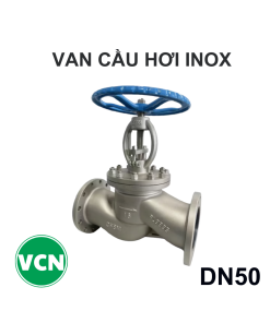 Van cầu hơi inox nối bích DN50