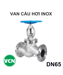 Van cầu hơi inox nối bích DN65