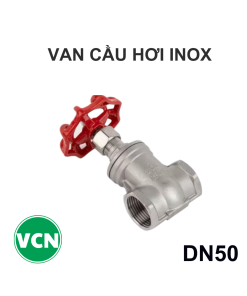Van cầu hơi inox nối ren DN50